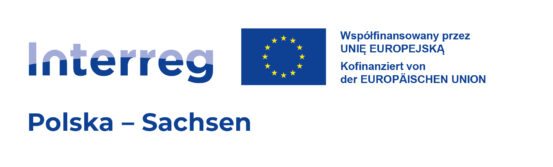 LOGO BILINGUAL Interreg Polska - Sachsen 2021-2027 kolor